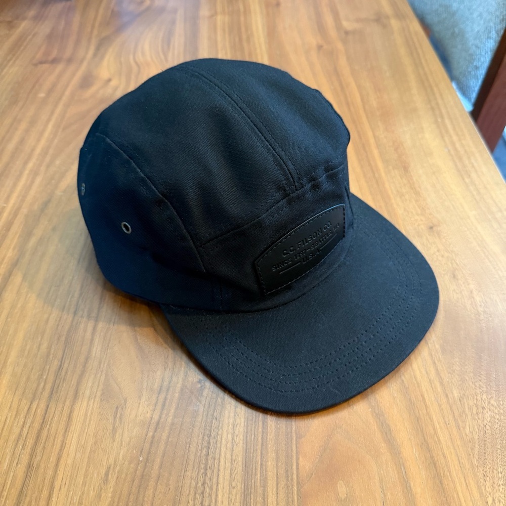 Rare Filson Black Five-Panel Cap